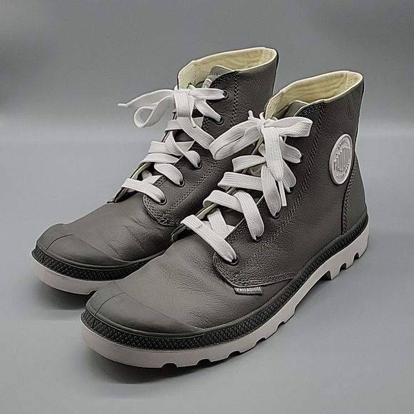 Palladium PAMPA HI LEATHER Men's Size 12 (US) - Picture 2 of 8